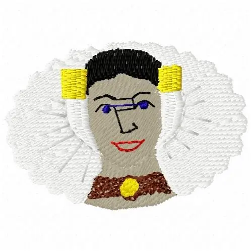 Premium Dutch Girl Embroidery Design