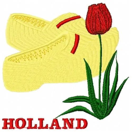Grab Now Holland Flower Embroidery Design