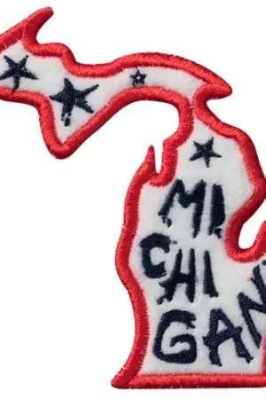 Clearance Michigan Embroidery Design