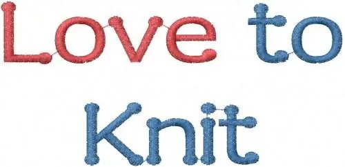 Love To Knit Embroidery Design Budget