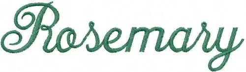Rosemary Embroidery Design Top Pick