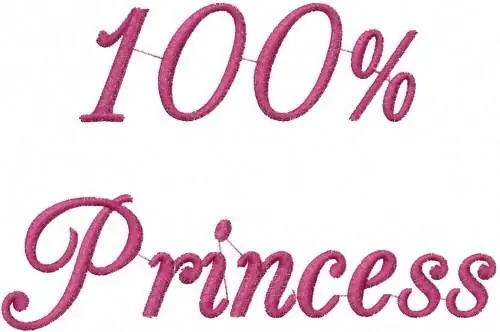 100 Princess Embroidery Design Free Delivery