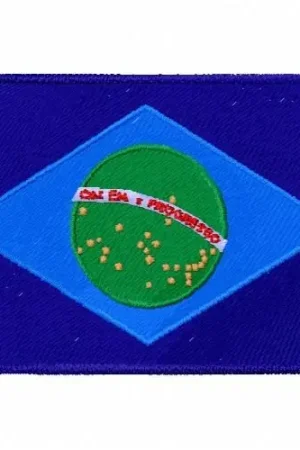 Affordable Brazil Flag Embroidery Design