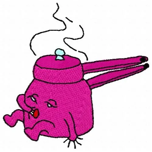 Markdown Cook Pot Embroidery Design