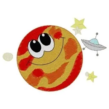 Hot Deal Mars Embroidery Design
