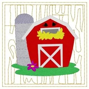 Barn Quilt Square Embroidery Design Price Cut