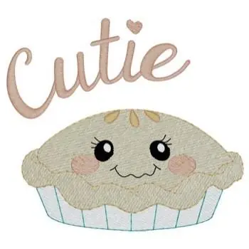 Limited Offer Cutie Pie Embroidery Design