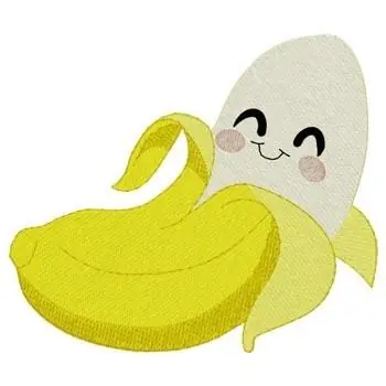 Baby Banana Embroidery Design High Quality
