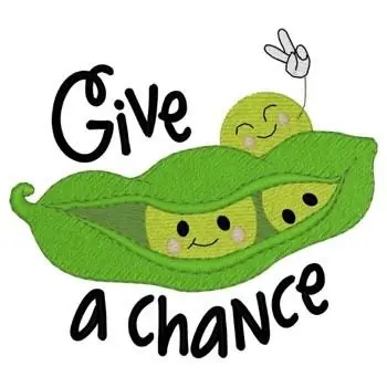 Give Peas A Chance Embroidery Design Top Rated