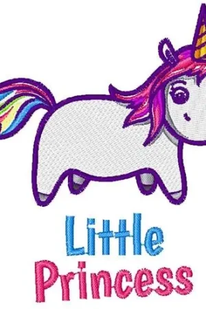 Wholesale Little Princess Embroidery Design