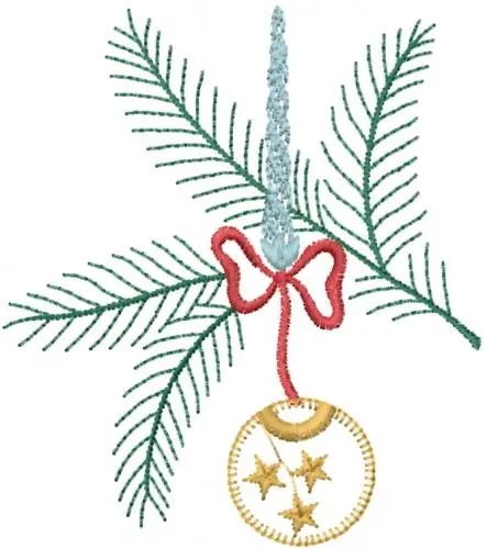 Trending Christmas Decoration Embroidery Design