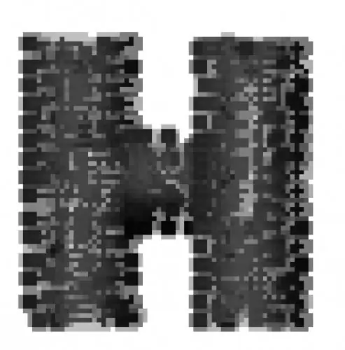 Jedi Star Wars Font h Embroidery Design Sale