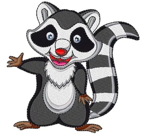 Raccoon Embroidery Design Deal