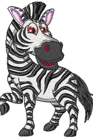 Zebra Embroidery Design New Arrival