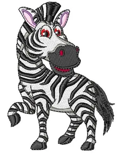 Zebra Embroidery Design New Arrival