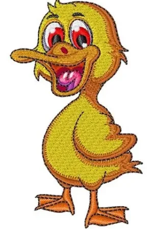 Yellow Duck Embroidery Design Bulk Order