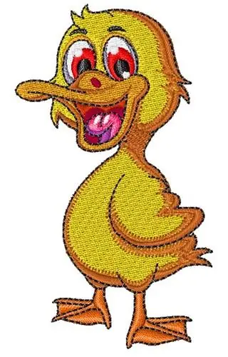 Yellow Duck Embroidery Design Bulk Order