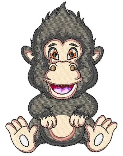 Flash Sale Gorilla Embroidery Design