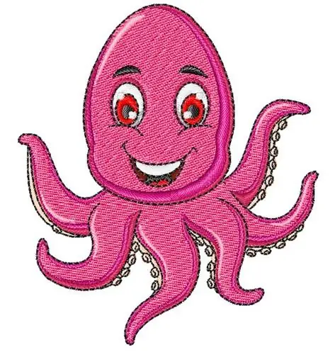 Octopus Embroidery Design Flash Sale