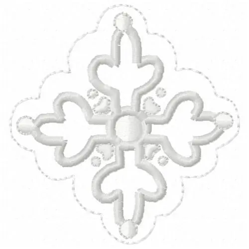 Free Returns Ornamnet Embroidery Design