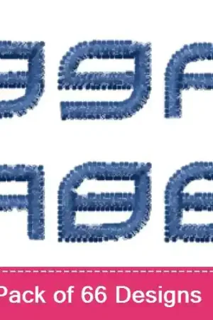 Zero Hour Font Embroidery design pack by Bella Mia Designs, Embroidery Packs on EmbroideryDesigns.com High Quality