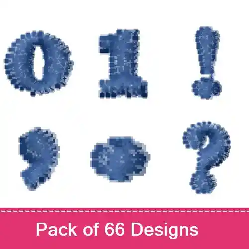 Hot Pizza Font Embroidery design pack by Bella Mia Designs, Embroidery Packs on EmbroideryDesigns.com Same Day Shipping
