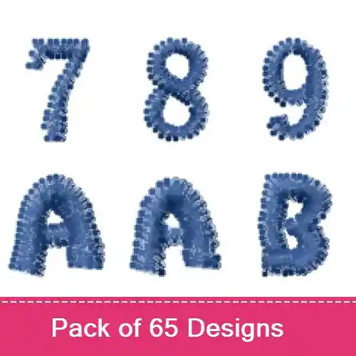 Chlorinar Font Embroidery design pack by Bella Mia Designs, Embroidery Packs on EmbroideryDesigns.com Sale
