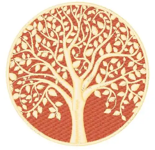 Circle Tree Embroidery Design Get Yours