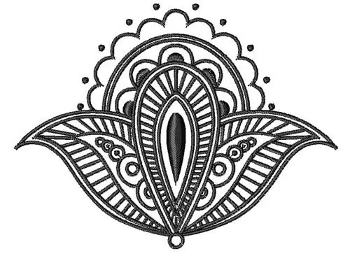 Floral Blossom Embroidery Design Mega Sale