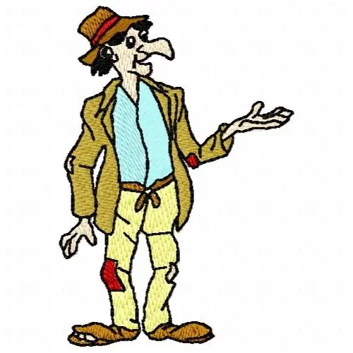 Beggar Man Embroidery Design Latest