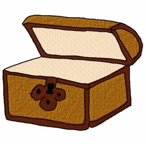 Instant Buy Treasure Chest Embroidery Design