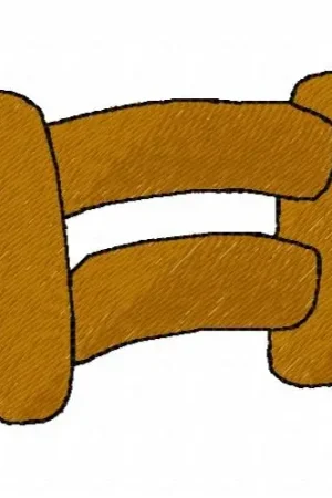 Wood Fence Embroidery Design Brand New
