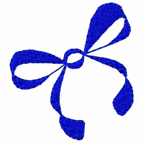 Price Cut Ribbon Tie Embroidery Design