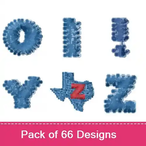 Texas Font Embroidery design pack by Bella Mia Designs, Embroidery Packs on EmbroideryDesigns.com Fan Favorite