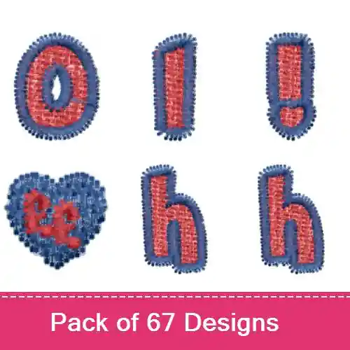 Certified Cheri Font Embroidery design pack by Bella Mia Designs, Embroidery Packs on EmbroideryDesigns.com