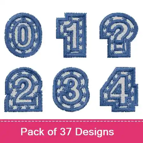 Steel Town Font Embroidery design pack by Bella Mia Designs, Embroidery Packs on EmbroideryDesigns.com Money Back Guarantee