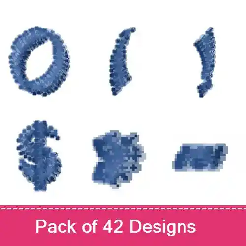 Best Price Shanghai Font Embroidery design pack by Bella Mia Designs, Embroidery Packs on EmbroideryDesigns.com