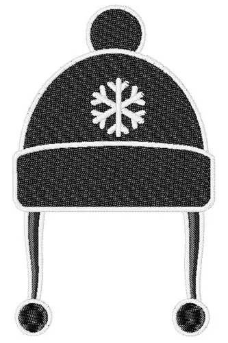 Direct From Factory Snowflake Cap Embroidery Design