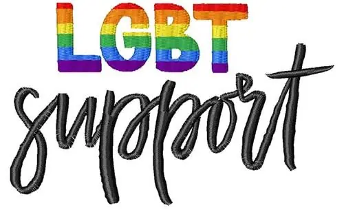 Limited Offer LGBT Support Embroidery Design