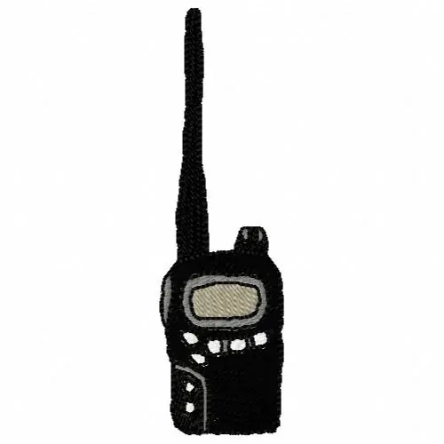 New Release Walkie Talkie Embroidery Design