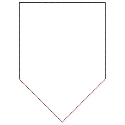 New Arrival Envelope Outline Embroidery Design