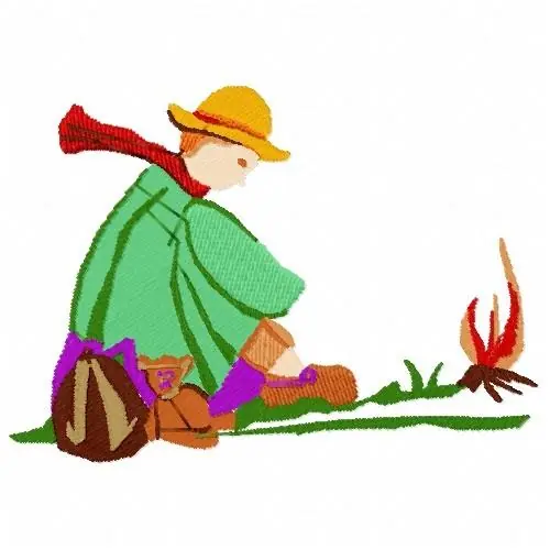 Camp Fire Embroidery Design Top Pick