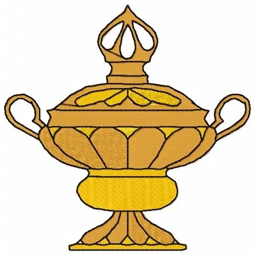 Bokaal Jug Embroidery Design Worldwide Shipping
