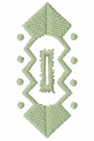 Zig Zag Button Hole Embroidery Design Viral