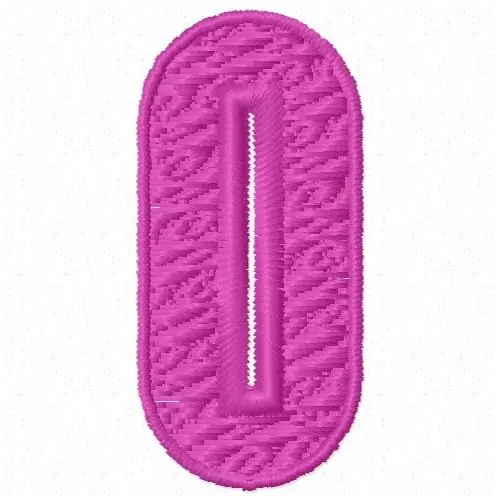 Oblong Button Hole Embroidery Design Best Seller