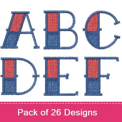 Tattoo Inc Font Embroidery design pack by Bella Mia Designs, Embroidery Packs on EmbroideryDesigns.com Next Day Delivery