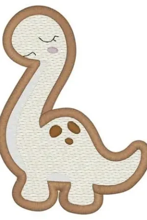 Reduced Price Brontosaurus Mylar Embroidery Design