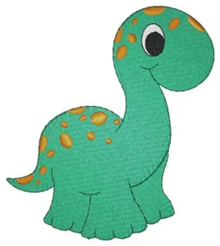 Baby Dinosaur Embroidery Design Must Have