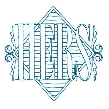 Hers Embroidery Design Authentic