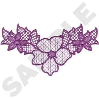 FSL Flowers Embroidery Design Modern